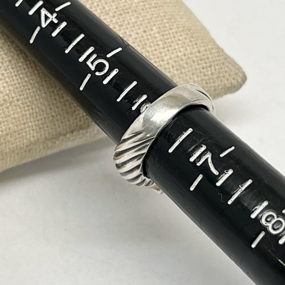 David Yurman Citrine Albion Ring .925/14K - Picture 9 of 9